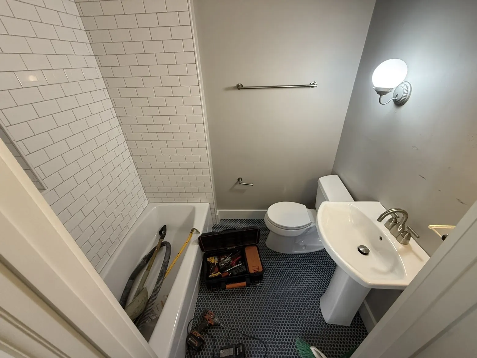 Before: Bathroom demo