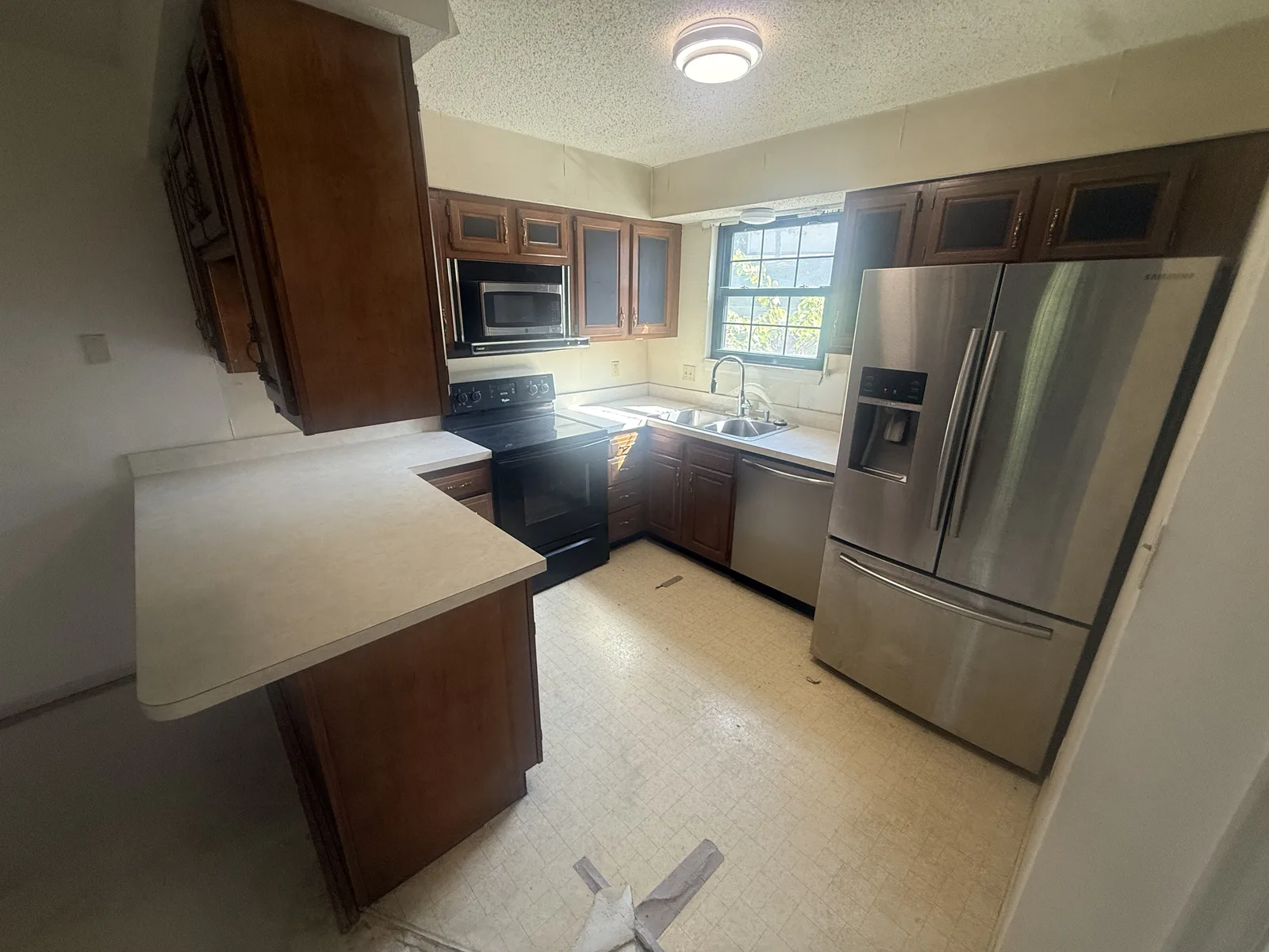 Before: Kitchen demolition