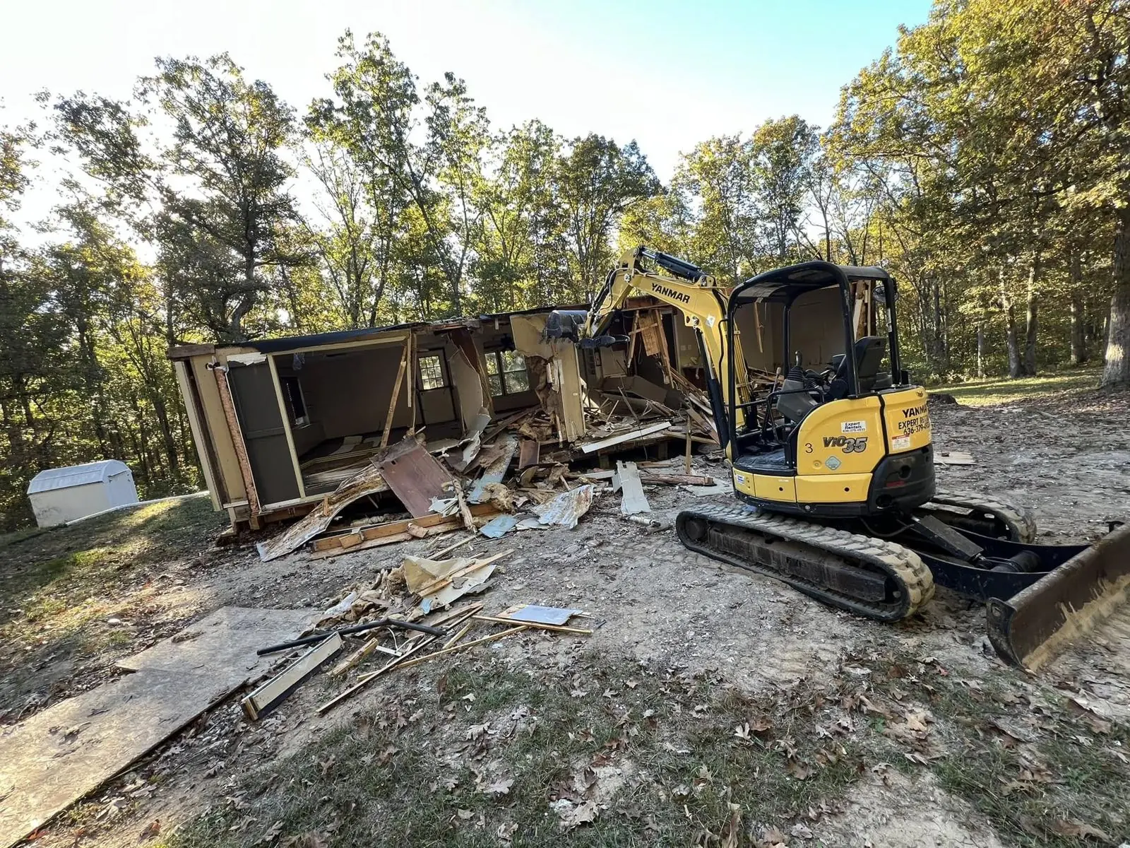 Demolition job by No Mo Junk